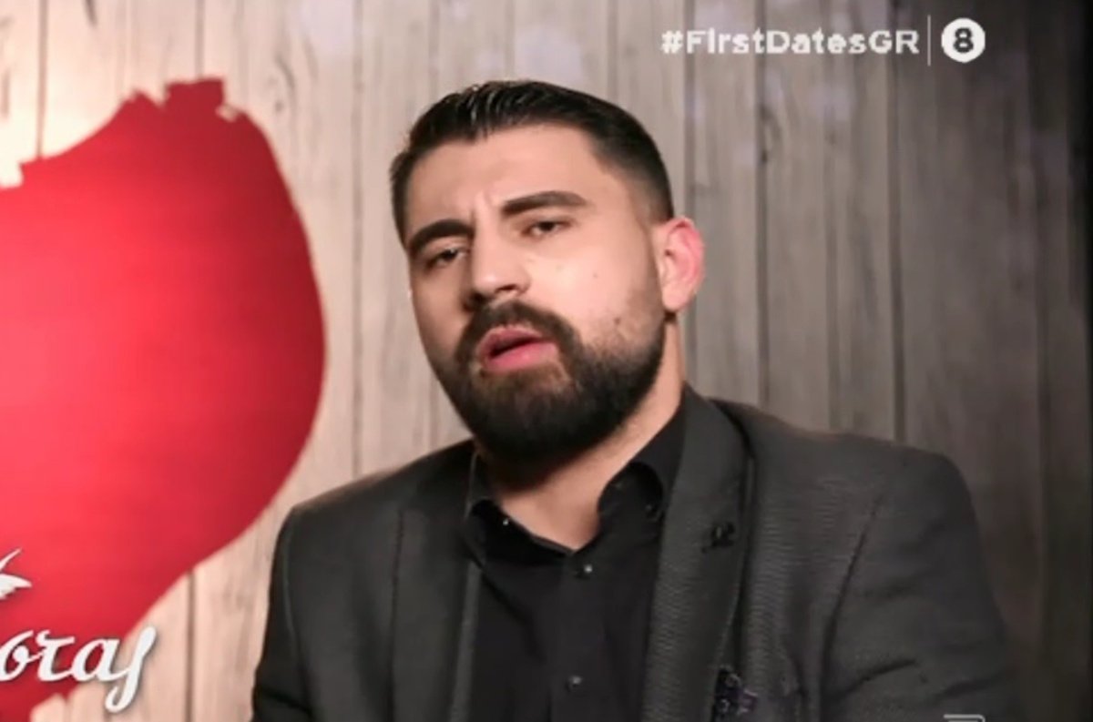 First Dates – Χ: Επικές στιγμές με… μαγκιόρικο «κουτσαβάκι» – Έριξε «άκυρο» και έσταξε «σαλάκι» για τη σερβιτόρα – «Διώξε λίγη μαγκιά ναούμ!»